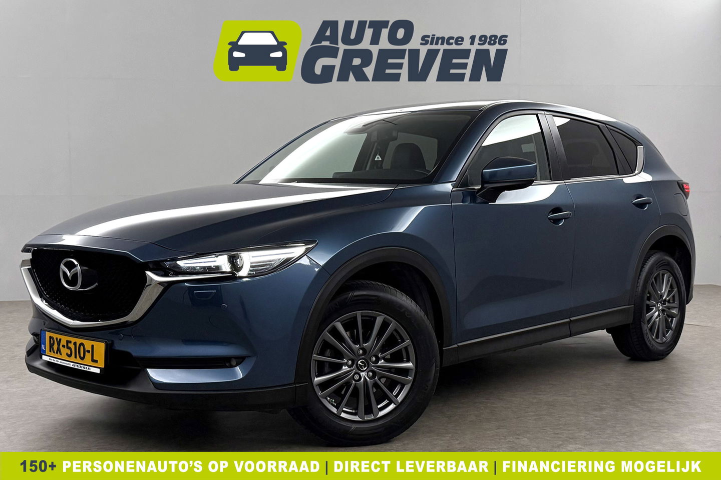 Mazda CX-5 2.0 SkyActiv-G GT | Bose | 165PK LED Memory Trekhaak Camera Clima Cruise Leder Navi PDC 17"LMV