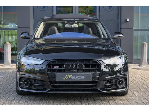 Audi S6 Avant 4.0 TFSI V8 450pk Panoramadak Supersportstoelen B&O 3d Luchtvering Matrix led Black pack
