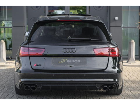 Audi S6 Avant 4.0 TFSI V8 450pk Panoramadak Supersportstoelen B&O 3d Luchtvering Matrix led Black pack
