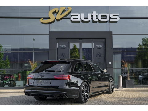 Audi S6 Avant 4.0 TFSI V8 450pk Panoramadak Supersportstoelen B&O 3d Luchtvering Matrix led Black pack