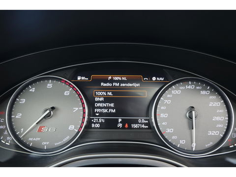Audi S6 Avant 4.0 TFSI V8 450pk Panoramadak Supersportstoelen B&O 3d Luchtvering Matrix led Black pack