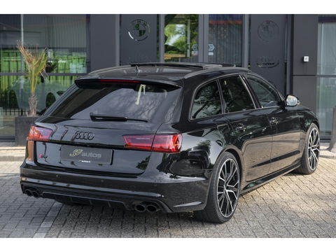 Audi S6 Avant 4.0 TFSI V8 450pk Panoramadak Supersportstoelen B&O 3d Luchtvering Matrix led Black pack