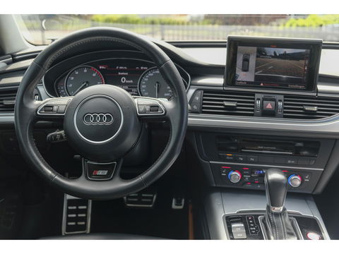 Audi S6 Avant 4.0 TFSI V8 450pk Panoramadak Supersportstoelen B&O 3d Luchtvering Matrix led Black pack