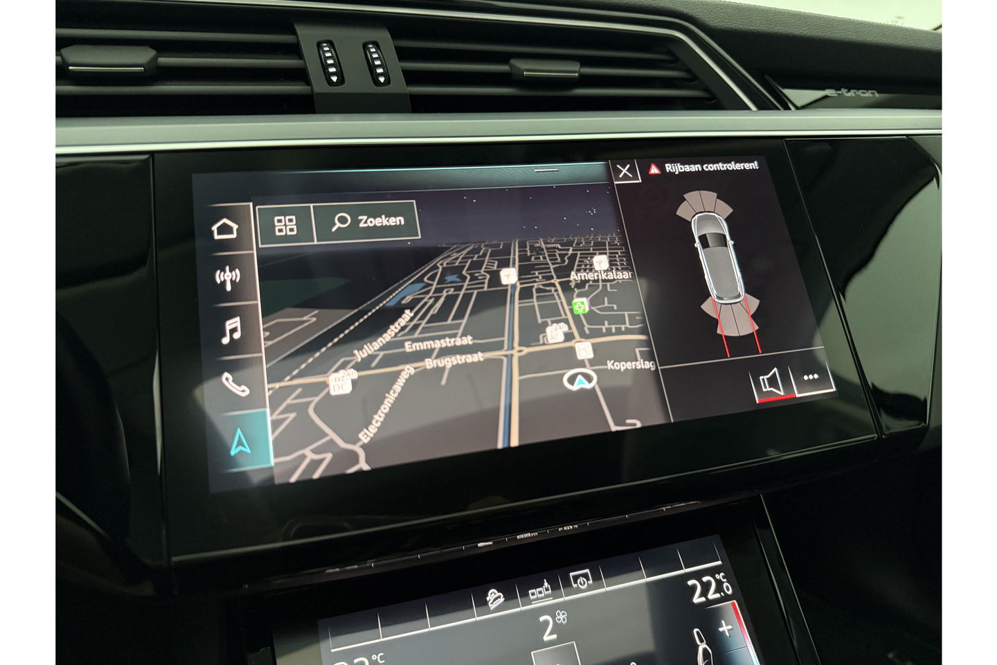 Audi e-tron 50 Quattro Launch edition plus 71 kWh 313PK Pano LED Virtual Memory Carplay Clima Cruise Navi PDC 20''LMV