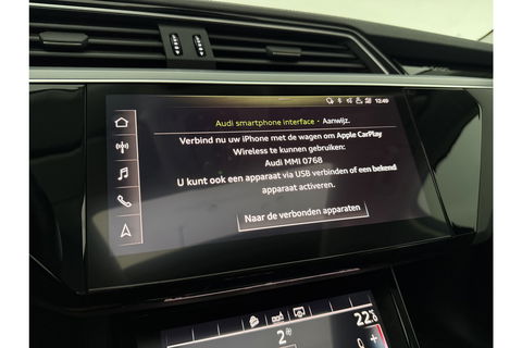 Audi e-tron 50 Quattro Launch edition plus 71 kWh 313PK Pano LED Virtual Memory Carplay Clima Cruise Navi PDC 20''LMV
