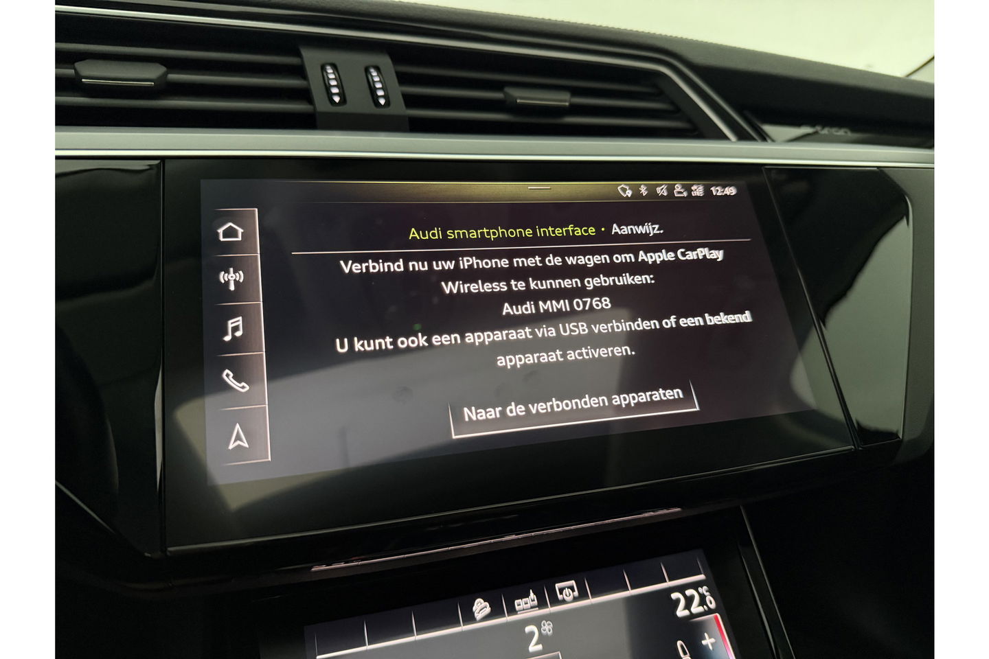 Audi e-tron 50 Quattro Launch edition plus 71 kWh 313PK Pano LED Virtual Memory Carplay Clima Cruise Navi PDC 20''LMV