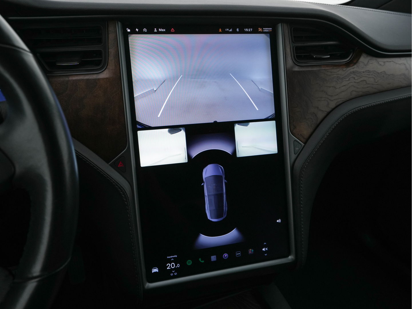 Tesla Model X 100D AWD [ 3-Fase ] (INCL-BTW) *PANO-WINDOW | AUTO-PILOT | NAPPA-FULL-LEATHER | TOWBAR | NAVI-FULLMAP | FULL-LED | AIR-SUSPENSION | DIGI-COCKPIT | KEYLESS | CAMERA | DAB+ | SPORT-SEATS | LANE-ASSIST | 20"ALU*