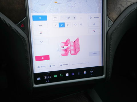 Tesla Model X 100D AWD [ 3-Fase ] (INCL-BTW) *PANO-WINDOW | AUTO-PILOT | NAPPA-FULL-LEATHER | TOWBAR | NAVI-FULLMAP | FULL-LED | AIR-SUSPENSION | DIGI-COCKPIT | KEYLESS | CAMERA | DAB+ | SPORT-SEATS | LANE-ASSIST | 20"ALU*