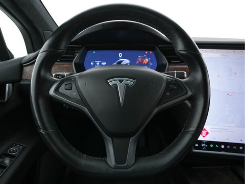 Tesla Model X 100D AWD [ 3-Fase ] (INCL-BTW) *PANO-WINDOW | AUTO-PILOT | NAPPA-FULL-LEATHER | TOWBAR | NAVI-FULLMAP | FULL-LED | AIR-SUSPENSION | DIGI-COCKPIT | KEYLESS | CAMERA | DAB+ | SPORT-SEATS | LANE-ASSIST | 20"ALU*