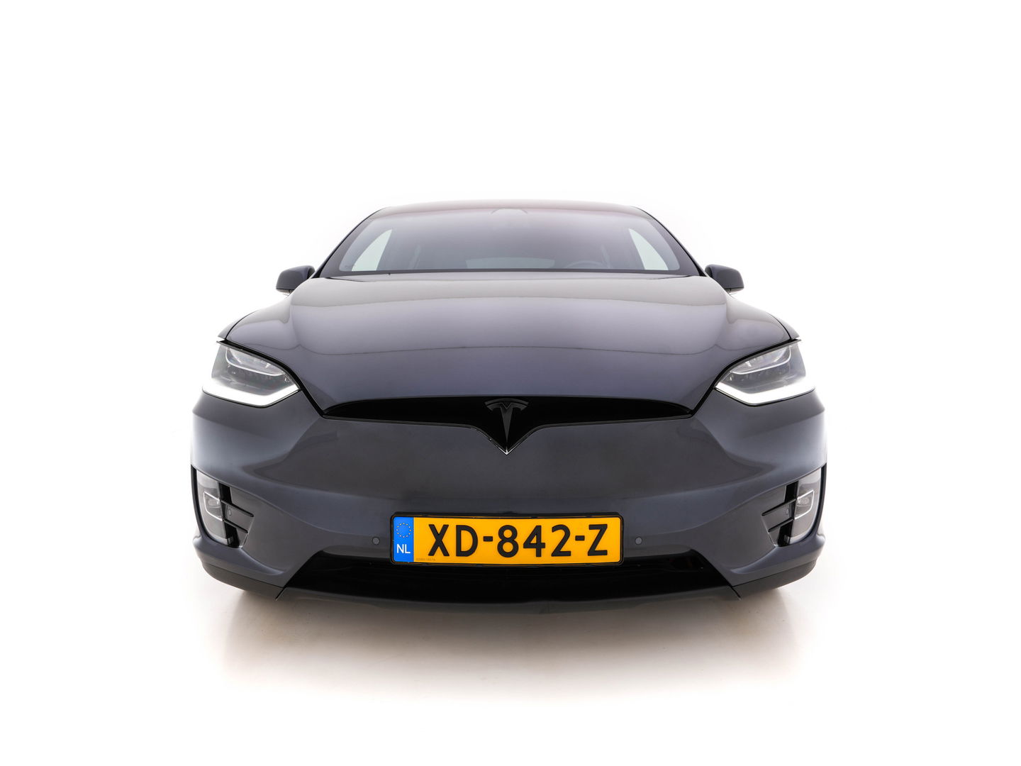 Tesla Model X 100D AWD [ 3-Fase ] (INCL-BTW) *PANO-WINDOW | AUTO-PILOT | NAPPA-FULL-LEATHER | TOWBAR | NAVI-FULLMAP | FULL-LED | AIR-SUSPENSION | DIGI-COCKPIT | KEYLESS | CAMERA | DAB+ | SPORT-SEATS | LANE-ASSIST | 20"ALU*