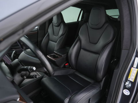 Tesla Model X 100D AWD [ 3-Fase ] (INCL-BTW) *PANO-WINDOW | AUTO-PILOT | NAPPA-FULL-LEATHER | TOWBAR | NAVI-FULLMAP | FULL-LED | AIR-SUSPENSION | DIGI-COCKPIT | KEYLESS | CAMERA | DAB+ | SPORT-SEATS | LANE-ASSIST | 20"ALU*