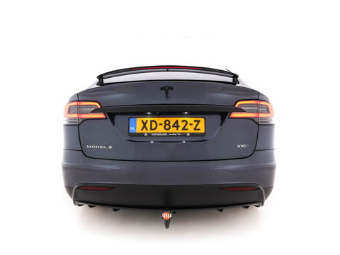 Tesla Model X 100D AWD [ 3-Fase ] (INCL-BTW) *PANO-WINDOW | AUTO-PILOT | NAPPA-FULL-LEATHER | TOWBAR | NAVI-FULLMAP | FULL-LED | AIR-SUSPENSION | DIGI-COCKPIT | KEYLESS | CAMERA | DAB+ | SPORT-SEATS | LANE-ASSIST | 20"ALU*
