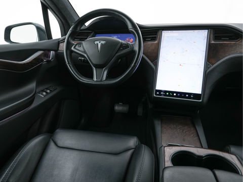 Tesla Model X 100D AWD [ 3-Fase ] (INCL-BTW) *PANO-WINDOW | AUTO-PILOT | NAPPA-FULL-LEATHER | TOWBAR | NAVI-FULLMAP | FULL-LED | AIR-SUSPENSION | DIGI-COCKPIT | KEYLESS | CAMERA | DAB+ | SPORT-SEATS | LANE-ASSIST | 20"ALU*