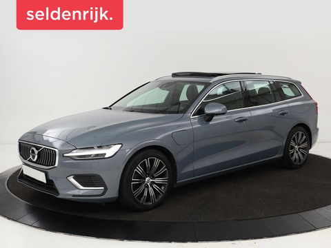 Volvo V60 2.0 T6 Recharge AWD Inscription Expression | Panoramadak | Head-Up | Leder | Stoel & stuurverwarming | 360 camera | Adaptive cruise | Trekhaak | Harman/Kardon | Carplay | Navigatie