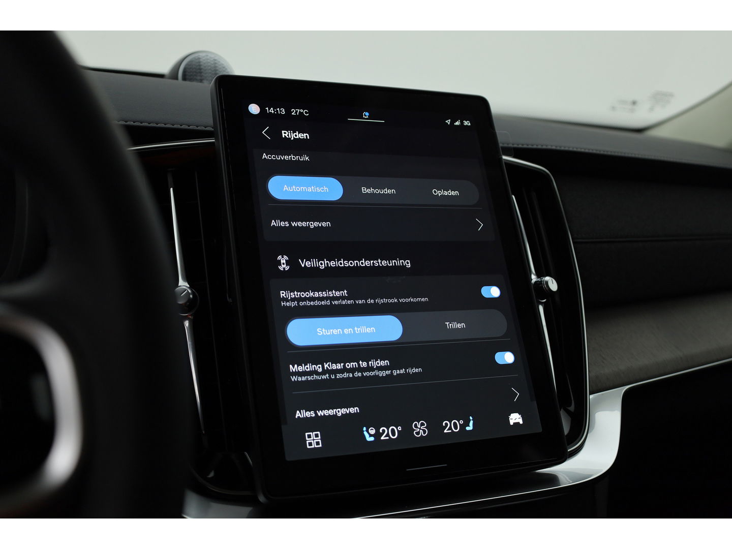 Volvo XC90 2.0 T8 Plug-in hybrid AWD Ultra Dark | Full Option | NIEUWPRIJS €111.635,- | Luchtvering | B&W |Pano | HUD | Massage | Stoelventilatie | 22'' |