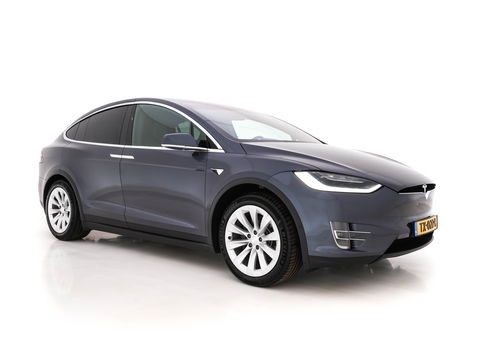 Tesla Model X 100D AWD [ 3-Fase ] Aut. *PANO-WINDOW | AUTO-PILOT | FULL-LEATHER | TOWBAR | CCS-FASTLOADER | NAVI-FULLMAP | FULL-LED | AIR-SUSPENSION | DIGI-COCKPIT | KEYLESS | CAMERA | DAB+ | HEATED-COMFORT-SEATS | 20''ALU*