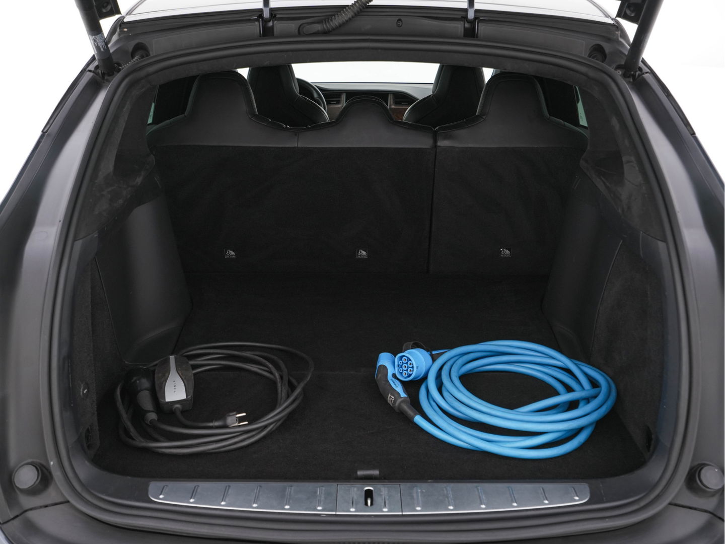 Tesla Model X 100D AWD [ 3-Fase ] Aut. *PANO-WINDOW | AUTO-PILOT | FULL-LEATHER | TOWBAR | CCS-FASTLOADER | NAVI-FULLMAP | FULL-LED | AIR-SUSPENSION | DIGI-COCKPIT | KEYLESS | CAMERA | DAB+ | HEATED-COMFORT-SEATS | 20''ALU*