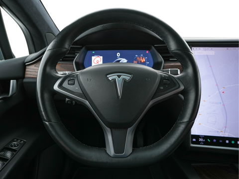 Tesla Model X 100D AWD [ 3-Fase ] Aut. *PANO-WINDOW | AUTO-PILOT | FULL-LEATHER | TOWBAR | CCS-FASTLOADER | NAVI-FULLMAP | FULL-LED | AIR-SUSPENSION | DIGI-COCKPIT | KEYLESS | CAMERA | DAB+ | HEATED-COMFORT-SEATS | 20''ALU*
