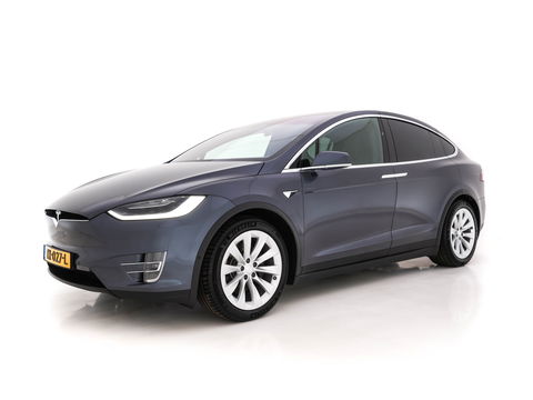 Tesla Model X 100D AWD [ 3-Fase ] Aut. *PANO-WINDOW | AUTO-PILOT | FULL-LEATHER | TOWBAR | CCS-FASTLOADER | NAVI-FULLMAP | FULL-LED | AIR-SUSPENSION | DIGI-COCKPIT | KEYLESS | CAMERA | DAB+ | HEATED-COMFORT-SEATS | 20''ALU*