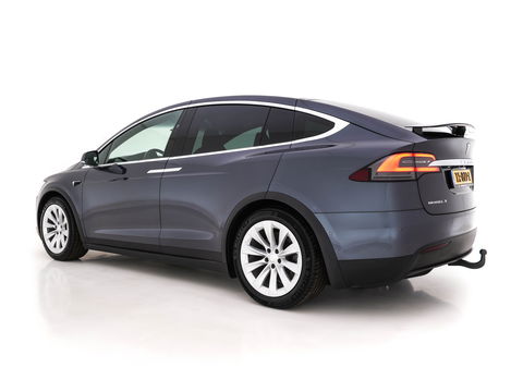 Tesla Model X 100D AWD [ 3-Fase ] Aut. *PANO-WINDOW | AUTO-PILOT | FULL-LEATHER | TOWBAR | CCS-FASTLOADER | NAVI-FULLMAP | FULL-LED | AIR-SUSPENSION | DIGI-COCKPIT | KEYLESS | CAMERA | DAB+ | HEATED-COMFORT-SEATS | 20''ALU*