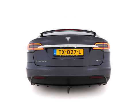 Tesla Model X 100D AWD [ 3-Fase ] Aut. *PANO-WINDOW | AUTO-PILOT | FULL-LEATHER | TOWBAR | CCS-FASTLOADER | NAVI-FULLMAP | FULL-LED | AIR-SUSPENSION | DIGI-COCKPIT | KEYLESS | CAMERA | DAB+ | HEATED-COMFORT-SEATS | 20''ALU*
