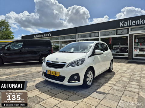 Peugeot 108 1.0 e-VTi Automaat, Carplay, LED, Airco, NAP!
