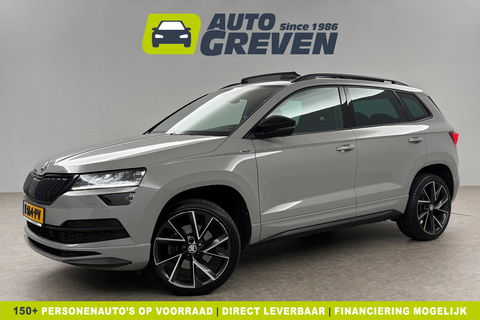 Škoda Karoq 1.5 TSI ACT 150PK Sportline DSG Pano LED Sfeer Trekhaak Virtual Canton-Audio Camera Carplay Cruise Clima Navi 19"LMV