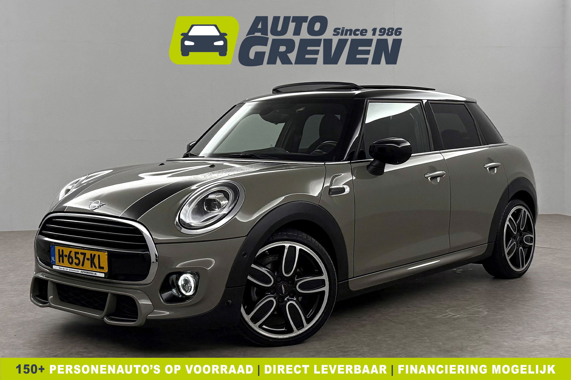 MINI Cooper 1.5 Cooper JCW PACK Pano | harman/kardon | LED Carplay Clima Cruise Navigatie PDC 18"LMV Stoelverwarming