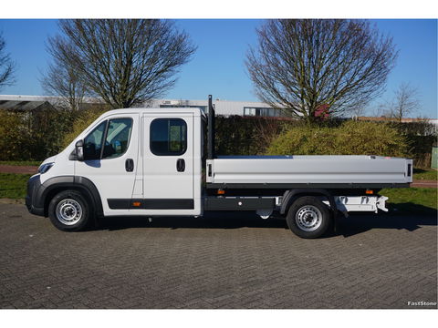 Citroën Jumper 35 Heavy DOKA 140PK L4 Open Laadbak 10" Scherm, Navi, Airco, Cruise!! NR. B403*