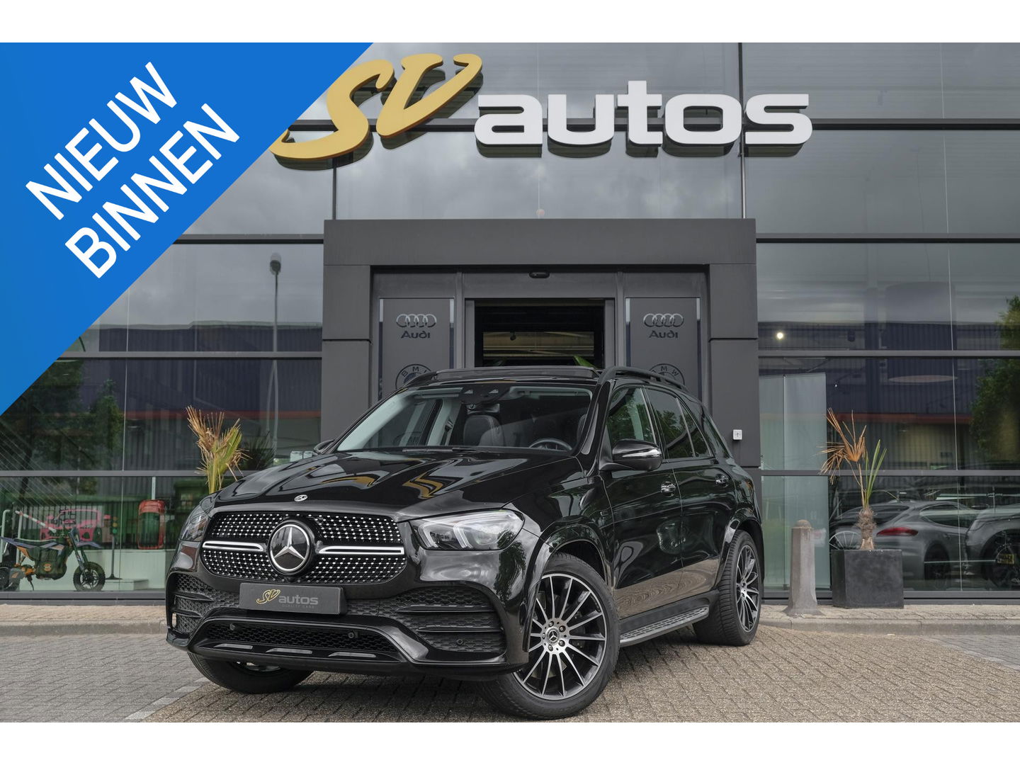 Mercedes-Benz GLE GLE350de 320pk AMG Hybrid 4MATIC Panoramadak *BTW* Night pakket Burmester Widescreen 21" LMV