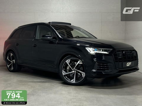 Audi Q7 55 TFSI e Quattro BlackEdition S-Line Pano B&O Lucht