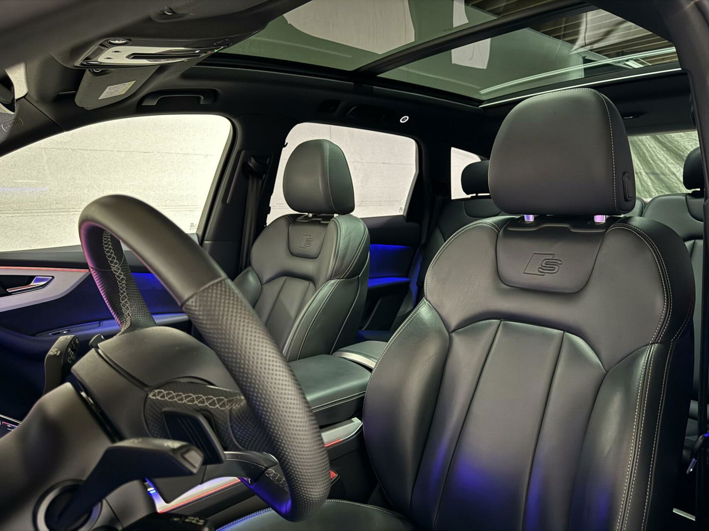 Audi Q7 55 TFSI e Quattro BlackEdition S-Line Pano B&O Lucht