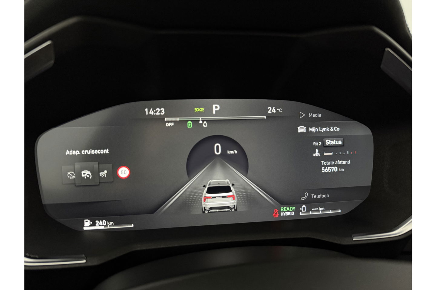 Lynk Co 01 1.5 262PK Hybride Pano LED Sfeerverl. Adaptive Cruise 360Camera Memory Virtual Carplay Clima Navi 20"LMV