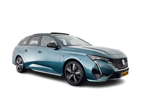 Peugeot 308 SW 1.6 HYbrid 180 GT Pack Business (INCL.BTW) Aut. *PANO | 1/2LEATHER | MATRIX-LED | TOP-VIEW | MEMORY-PACK | ADAPTIVE-CRUISE | BLINDSPOT | DIGI-COCKPIT | SPORT-SEATS | KEYLESS | NAVI-FULLMAP | 19''ALU*