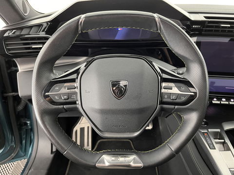 Peugeot 308 SW 1.6 HYbrid 180 GT Pack Business (INCL.BTW) Aut. *PANO | 1/2LEATHER | MATRIX-LED | TOP-VIEW | MEMORY-PACK | ADAPTIVE-CRUISE | BLINDSPOT | DIGI-COCKPIT | SPORT-SEATS | KEYLESS | NAVI-FULLMAP | 19''ALU*