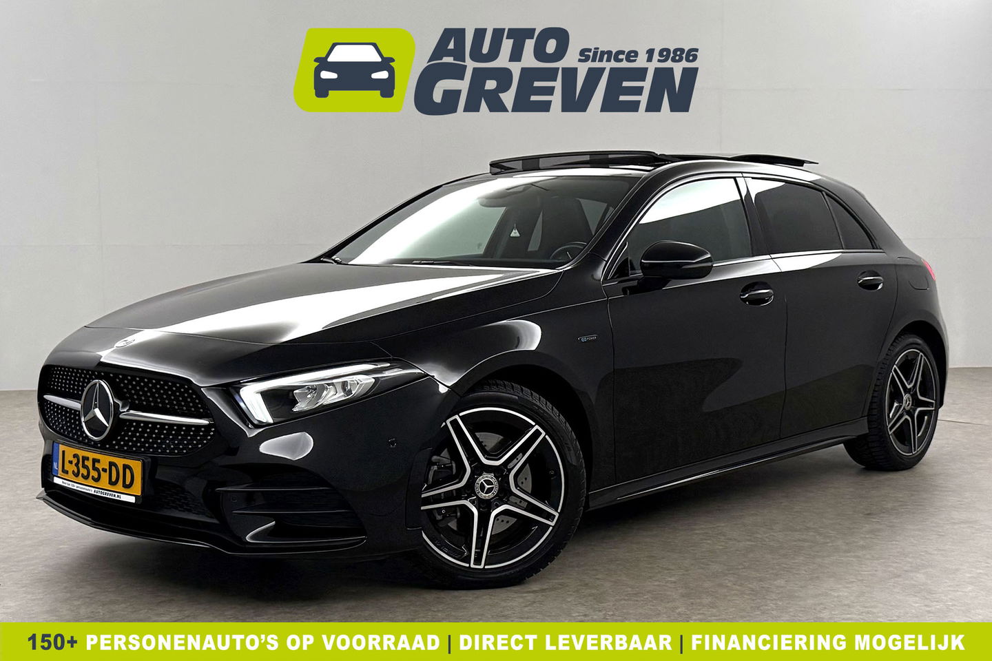Mercedes-Benz A-Klasse 250 e AMG Limited 235PK Pano Sfeerverl. LED Carplay Camera Virtual Clima Cruise Navi PDC 18"LMV