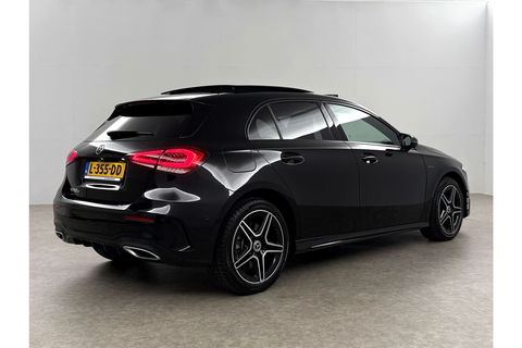 Mercedes-Benz A-Klasse 250 e AMG Limited 235PK Pano Sfeerverl. LED Carplay Camera Virtual Clima Cruise Navi PDC 18"LMV
