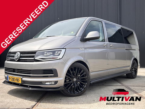 Volkswagen Transporter 199PK 2.0 TDI L2H1 DC Highline | MARGE | Standkachel | 2x schuifdeur | PANO