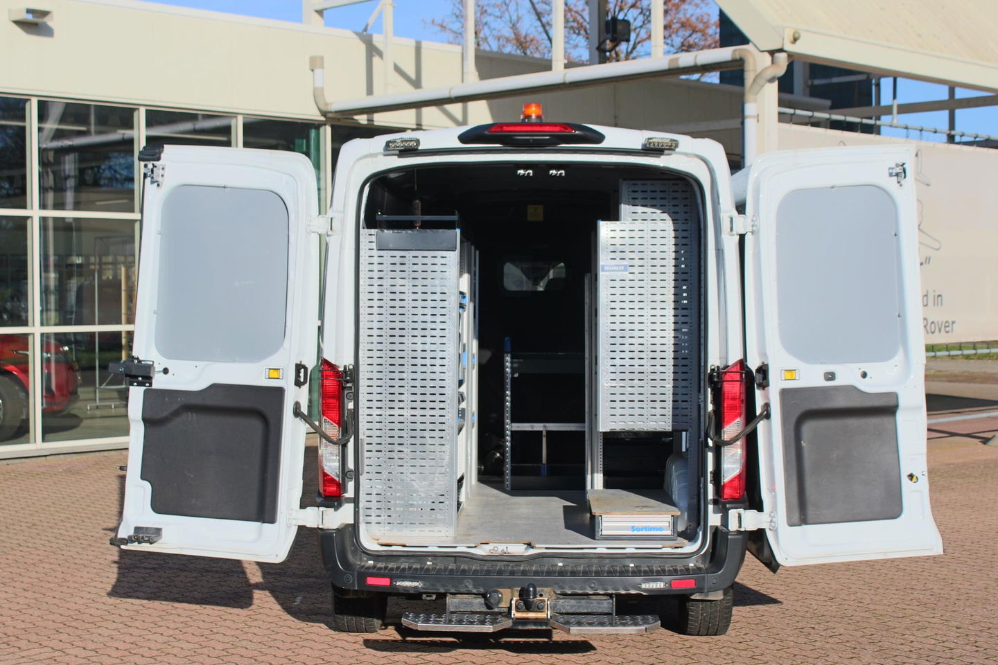 Ford Transit 350 2.0 TDCI L2H2 Trend SORTIMO Bedrijfswageninrichting.