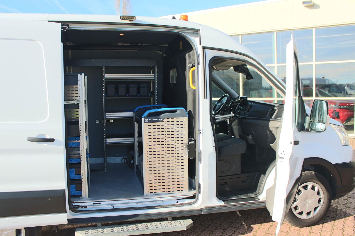 Ford Transit 350 2.0 TDCI L2H2 Trend SORTIMO Bedrijfswageninrichting.