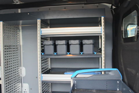 Ford Transit 350 2.0 TDCI L2H2 Trend SORTIMO Bedrijfswageninrichting.