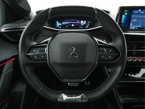 Peugeot e-208 EV GT 350 50 kWh [ 3-Fase ] (INCL-BTW) *FULL-LED | DIGI-COCKPIT | BLINDSPOT | CAMERA | LEATHER-ALCANTARA | NAVI-FULLMAP | LANE-ASSIST | KEYLESS | DAB | CCS-FASTLOADER | HEATED-SPORTSEATS | AMBIENT-LIGHT | 17"ALU*
