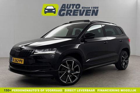 Škoda Karoq 1.5 TSI ACT 150PK Sportline DSG Pano Sfeer Trekhaak LED Virtual Camera Carplay Clima Cruise Navi PDC 19"LMV