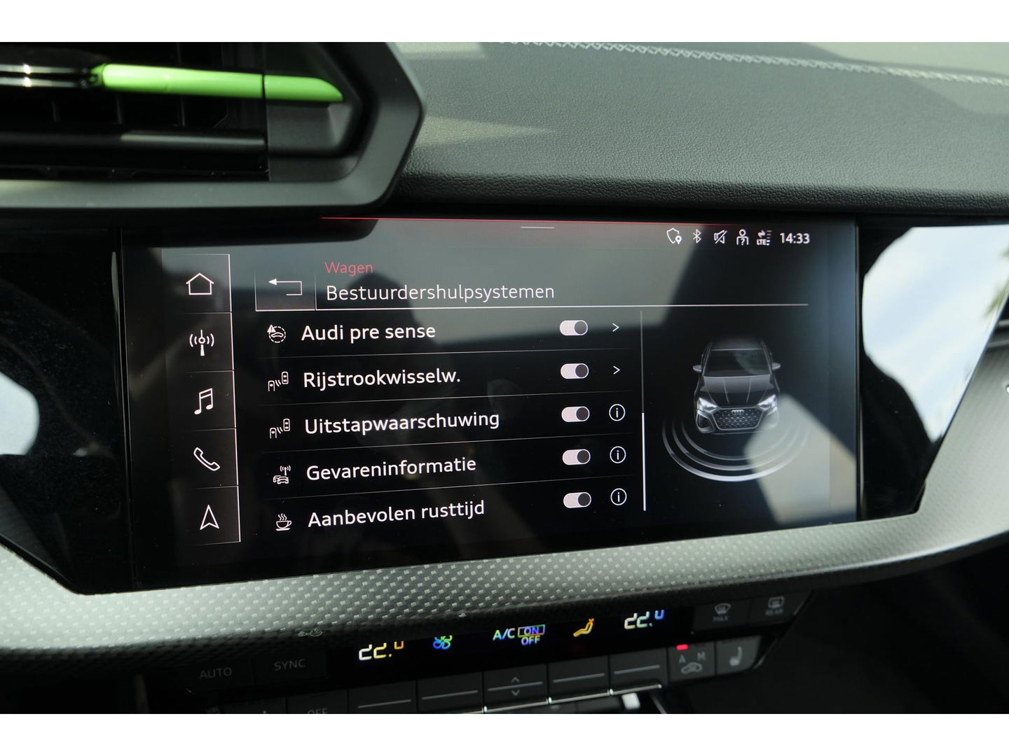 Audi RS3 Sportback 2.5 TFSI 400pk Quattro Hulk Panoramadak *BTW* Keramisch VOL! Massage B&O audio RS Dynamic