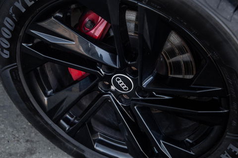 Audi Q7 SQ7 S-Line Grijs kenteken 3X S-LINE / 360 CAMERA / ADAPTIVE CRUISE CONTROLE / BLACK LINE