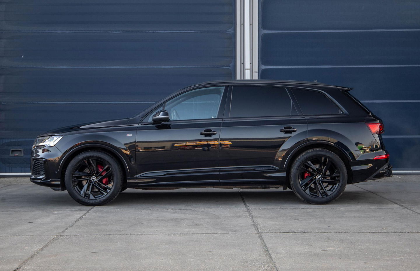Audi Q7 SQ7 S-Line Grijs kenteken 3X S-LINE / 360 CAMERA / ADAPTIVE CRUISE CONTROLE / BLACK LINE