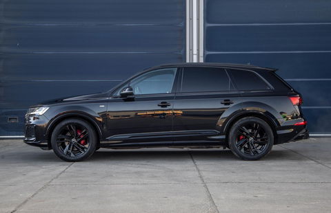 Audi Q7 SQ7 S-Line Grijs kenteken 3X S-LINE / 360 CAMERA / ADAPTIVE CRUISE CONTROLE / BLACK LINE