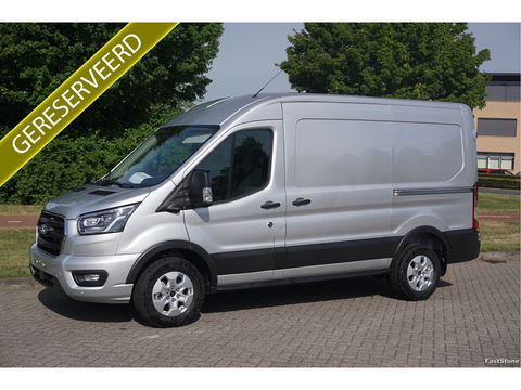 Ford Transit 350M L2H2 Limited AUT-8 165PK BPM VRIJ Navi, Adap. Cruise, 360° Cam, Trekhaak, 2x Schuifdeur!! NR. 295