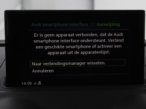 Audi A3 Sportback 1.4 e-tron Lease Edition | Panoramadak | Trekhaak | Cruise control | Digitaal cockpit | LMV 18 inch | LED | S-line | Keyless go | PDC