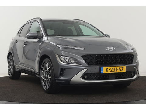 Hyundai KONA 1.6 GDI HEV Premium | Head-Up | Stoelventilatie | Leder | Adaptive cruise | Camera | Full LED | Navigatie | Stuurverwarming